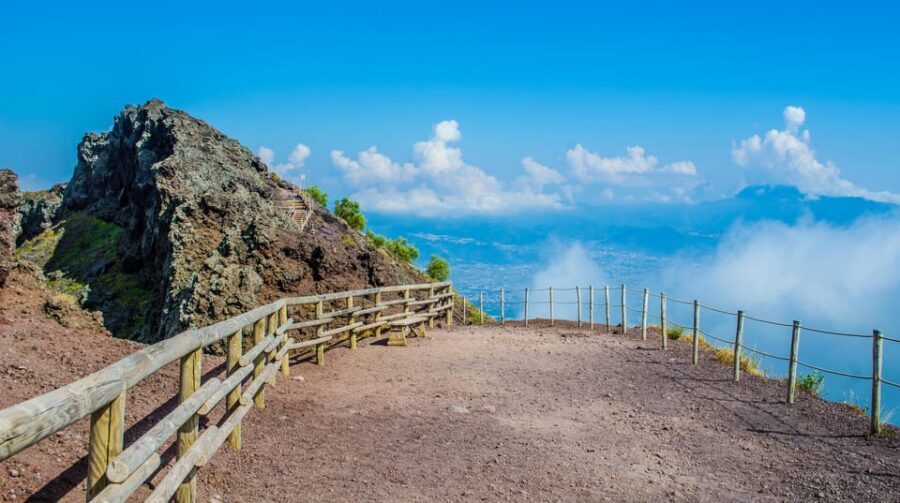 From Naples_ Vesuvius easy transfer+tickets and audioguide - The minibus ride to Vesuvius National Park (about 40 minutes)