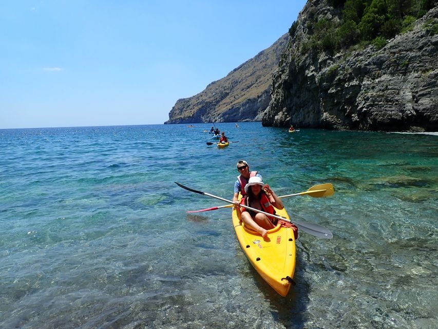 From Nerano: Kayaking Tour to the Bay of Leranto - Leranto Bay: swim time and the ancient quarry choice