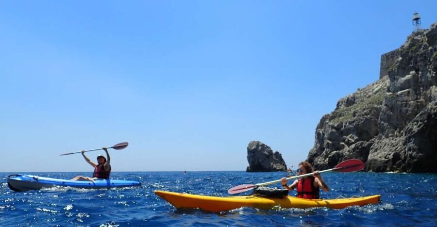 From Nerano: Kayaking Tour to the Bay of Leranto - Who this kayak tour suits best (and who should skip it)