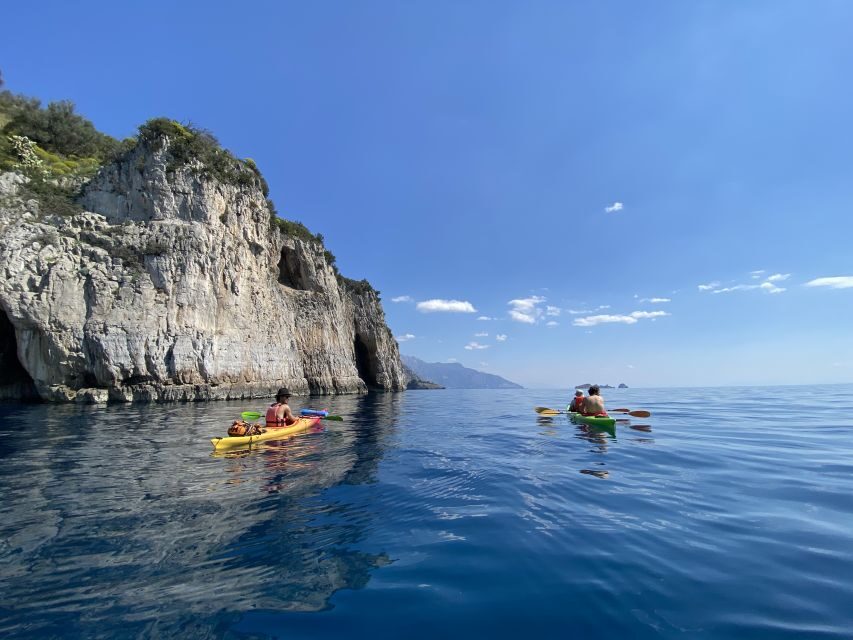From Nerano: Sorrento Coast to Crapolla Fjord Kayak Tour - Price and value: what $88 buys on the water and on land