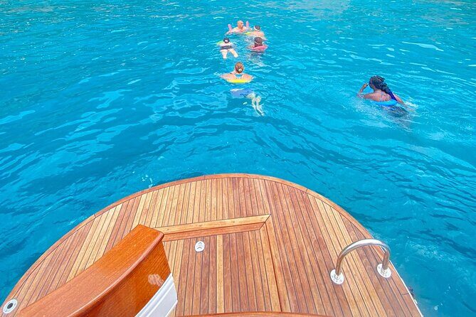 From Positano : Elite Capri Boat Day Free Bar, Brunch & City Walk - Positano departure to a max-12 boat crew: what the day feels like