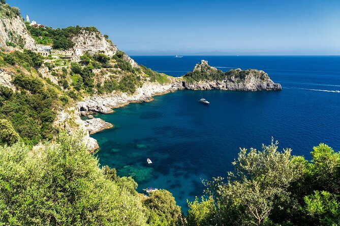From Positano/Praiano: Private Amalfi Coast Half-Day Tour - Fiordo di Furore: UNESCO cliffs and an overhanging bridge