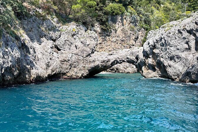 From Positano/Praiano: Private Amalfi Coast Half-Day Tour - Emerald Grotto (Grotta dello Smeraldo): green water, extra cost, big payoff