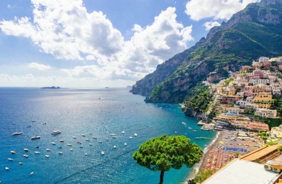 From Praiano: Amalfi Coast Guided Private Cruise with Drinks - Captains, language, and safety gear you should check