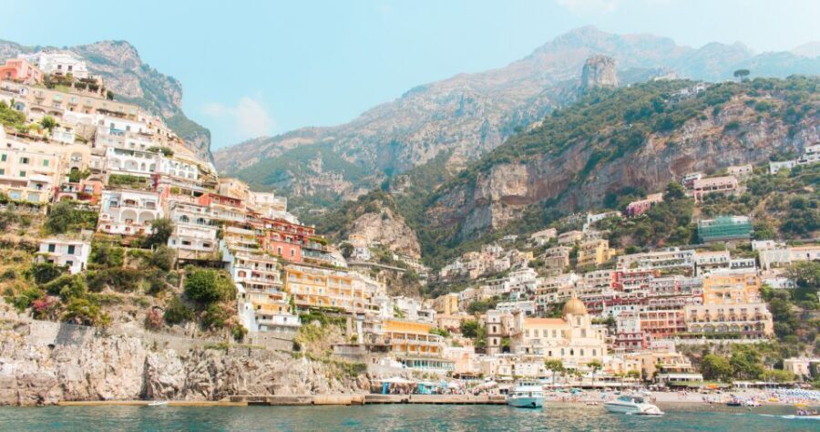 From Praiano or Positano: Full-Day Boat Tour to Amalfi Coast - Sailing views: Praiano, the Furore stretch, and towns along the way