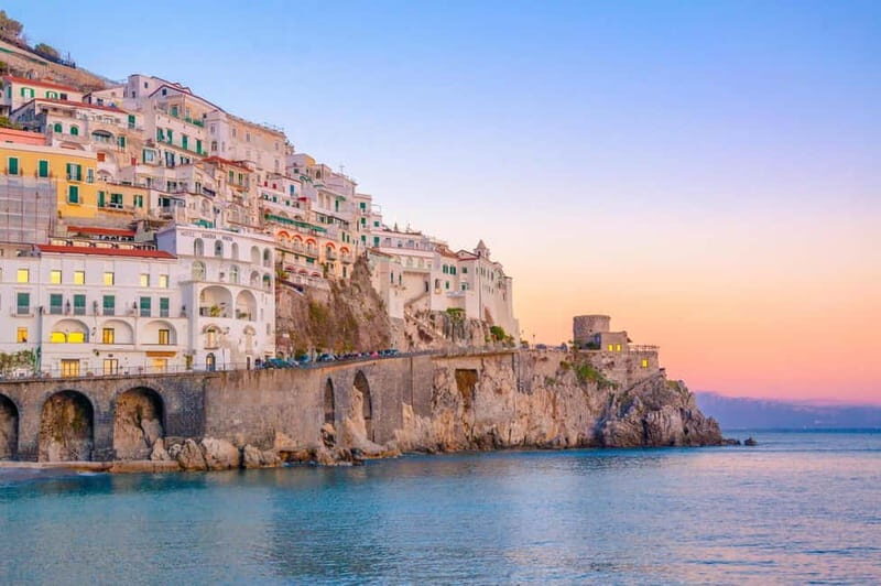 From Rome: Pompei & Sorrento| Expert Guide and Exclusive Bus - The drive toward Sorrento and the limoncello tasting start