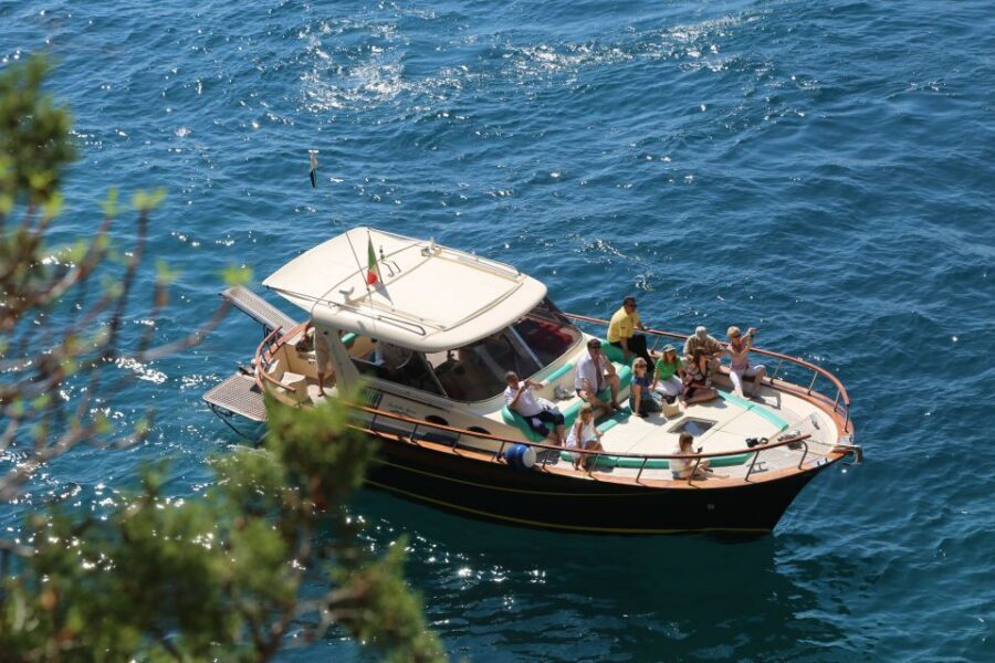 From Salerno: Capri and the Sirenusas Boat Tour - Punta Campanella: the first swim stop and why it sets the mood