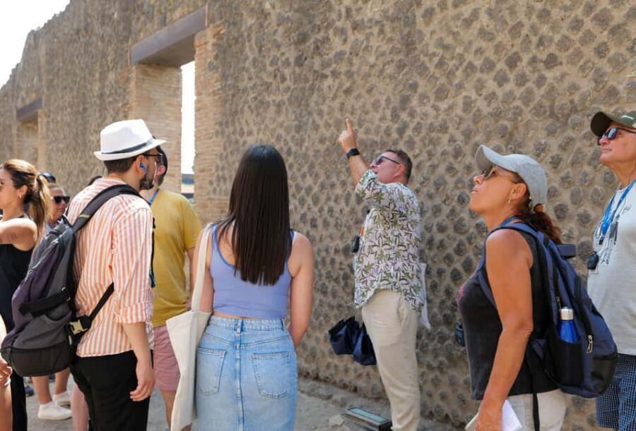 From Salerno: Pompeii Guided Walking Tour with Ticket - Salerno to Pompeii by train: why this start matters