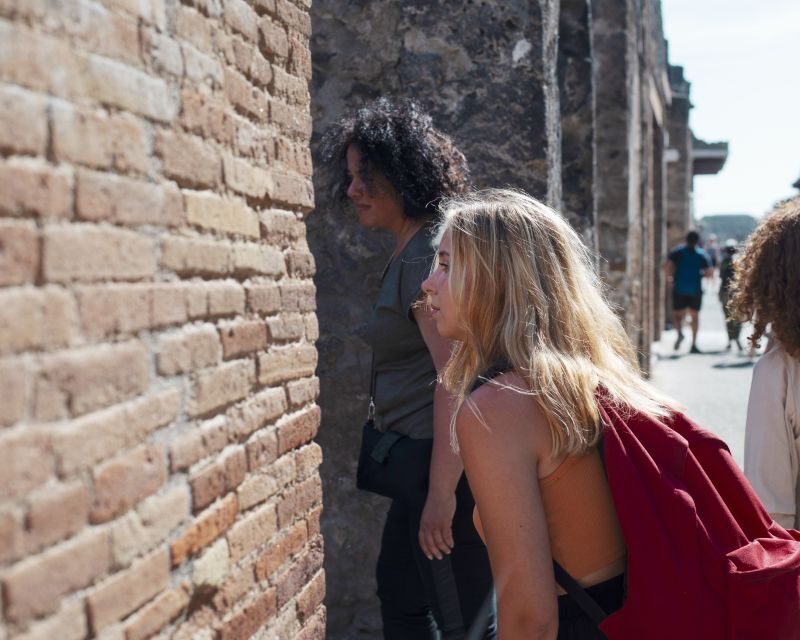From Salerno: Pompeii Guided Walking Tour with Ticket - Meeting your guide and getting through the entrance fast