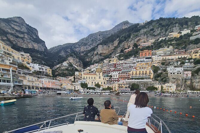 From Sorrento: Amalfi Coast Boat Tour up to 8 people - Swim stop and inlet time: masks, shower, and staying comfortable