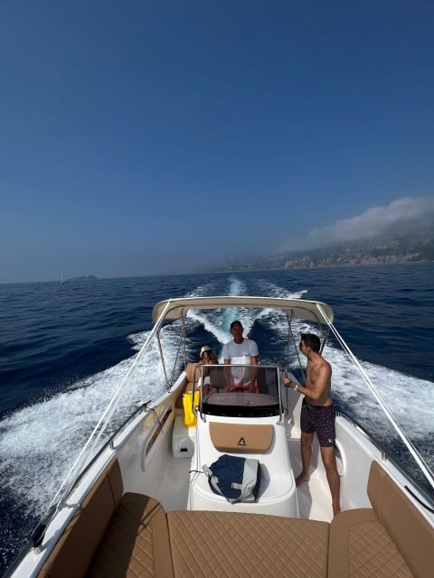 From Sorrento: Amalfi Coast Private Boat Tour with Skipper - Comfort and Photo Tips for an 8-Hour Boat Day