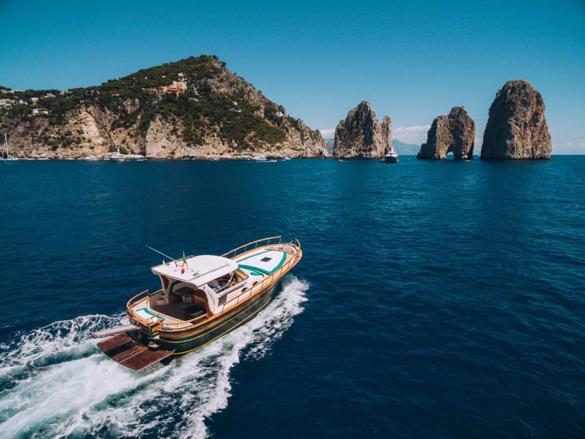 From Sorrento: Capri and Blue Grotto Half-Day Boat Tour - Key highlights to know before you go