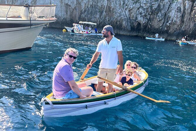 From Sorrento: Capri & Blue Grotto Boat Day Tour Up to 8 People - How rough can it get: seasickness is the real enemy here