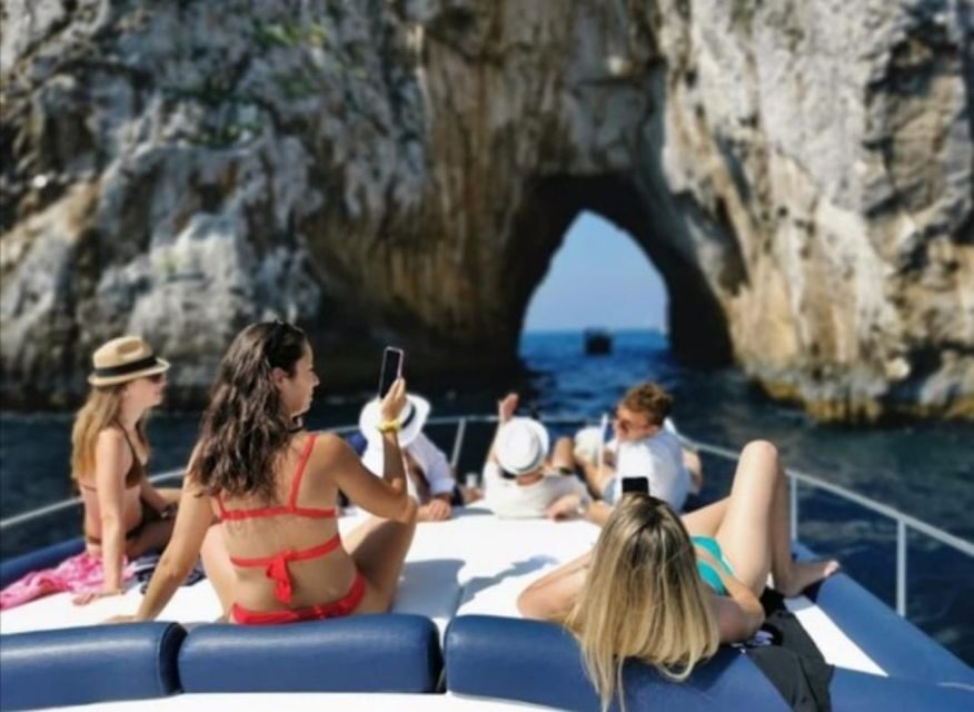From Sorrento: Capri Boat Trip with City Visit & Swim Stops - Grotta Bianca, Faraglioni Photo Stops, and the Sea Views That Sell the Day