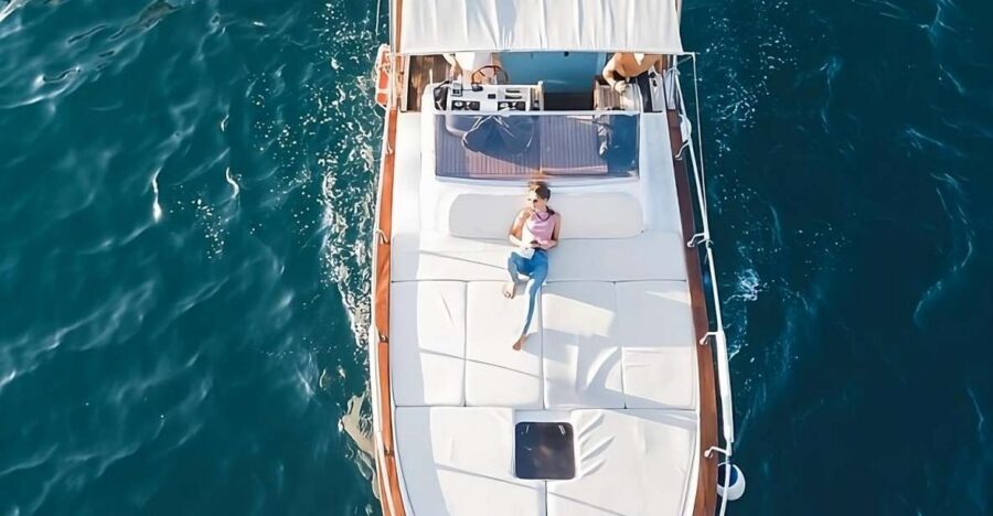 From Sorrento: Capri Island Full-Day Boat Tour - Capri on the water: White, Green, Coral grottos and the Faraglioni lineup
