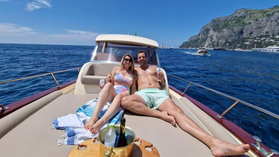 From Sorrento-Capri or Positano: Capri & Positano Boat Tour - Positano free time: walkable views plus time to shop