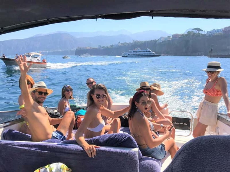 From Sorrento: Full-Day Boat Tour to Capri with Drinks - Queen Giovanna’s Bath: the last scenic stop before limoncello