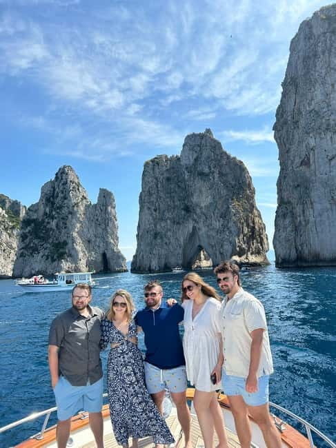 From Sorrento: Full-Day Boat Tour to Capri with Drinks - What to bring and how to stay comfortable on a full boat day