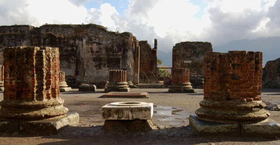 From Sorrento: Herculaneum and Pompeii Group Excursion - Sorrento Pickup And The Air-Conditioned Ride To Pompeii