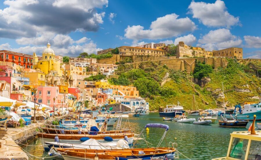 From Sorrento: Ischia and Procida Boat Tour - Maronti Beach: the Ischia start point that sets your day up
