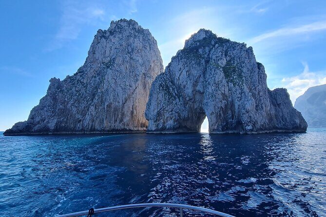 From Sorrento or Positano: Capri Island Private Boat VIP Tour - Island Time on Capri: Lunch, Town Center, and How to Make It Work
