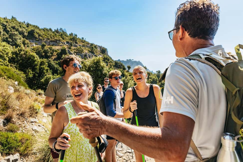 From Sorrento: Path of the Gods Guided Hike with Transfers - The Shepherd Hut Stop: Antonio’s Place, Food, Wine, and Music