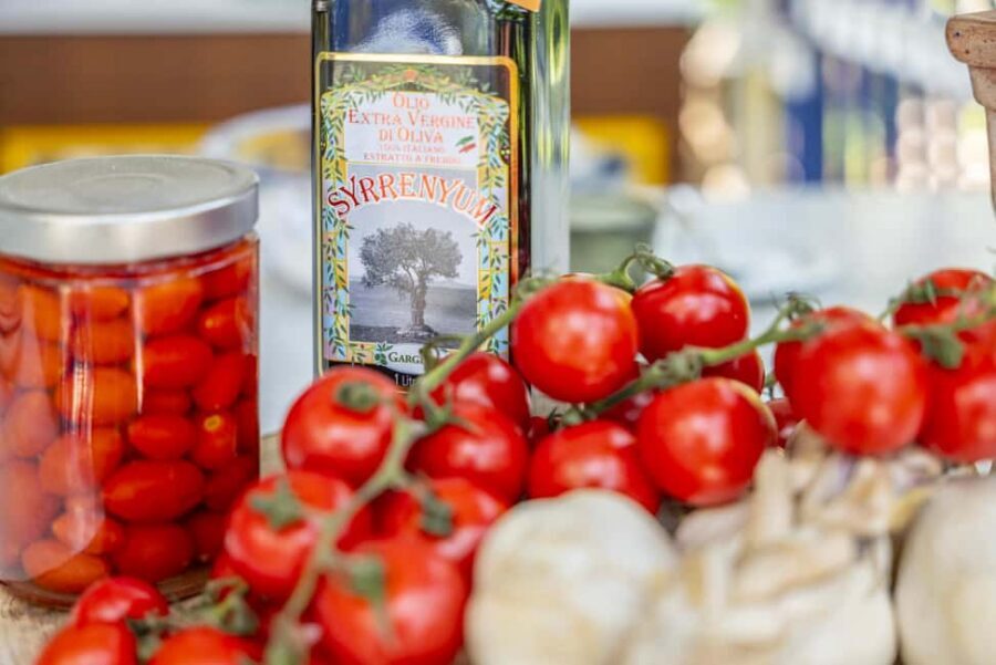 From Sorrento: Pizza-Making Class w/ View of Mount Vesuvius - Tastings and Drinks: Mozzarella, Cold Cuts, Desserts, Plus Campania Liqueurs