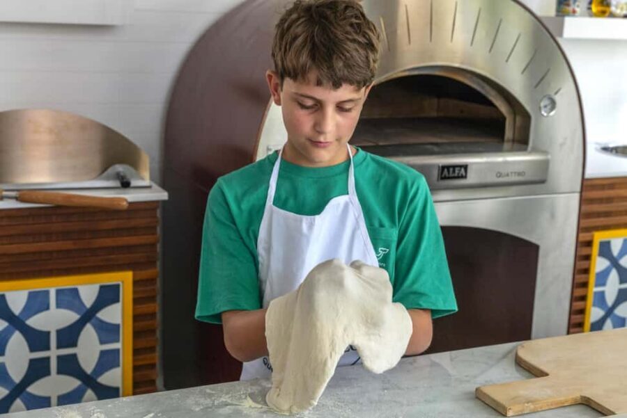 From Sorrento: Pizza-Making Class w/ View of Mount Vesuvius - Pizza Skills With Local Food: Why This Is Better Than a Demo
