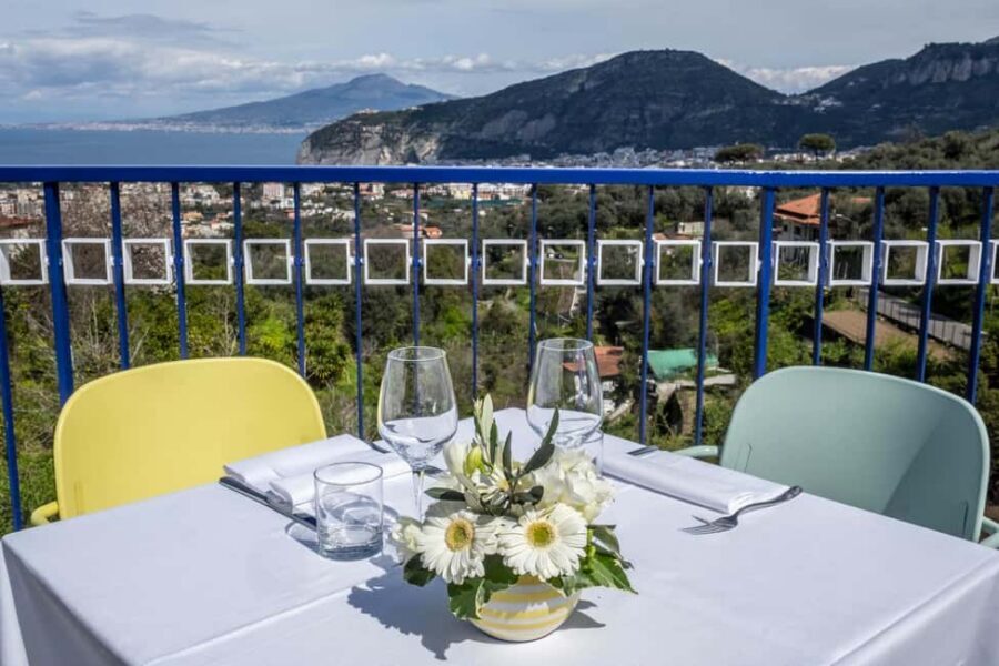 From Sorrento: Pizza-Making Class w/ View of Mount Vesuvius - What Happens During the 3-Hour Pizza Class (Dough, Stretching, and Making It Yours)