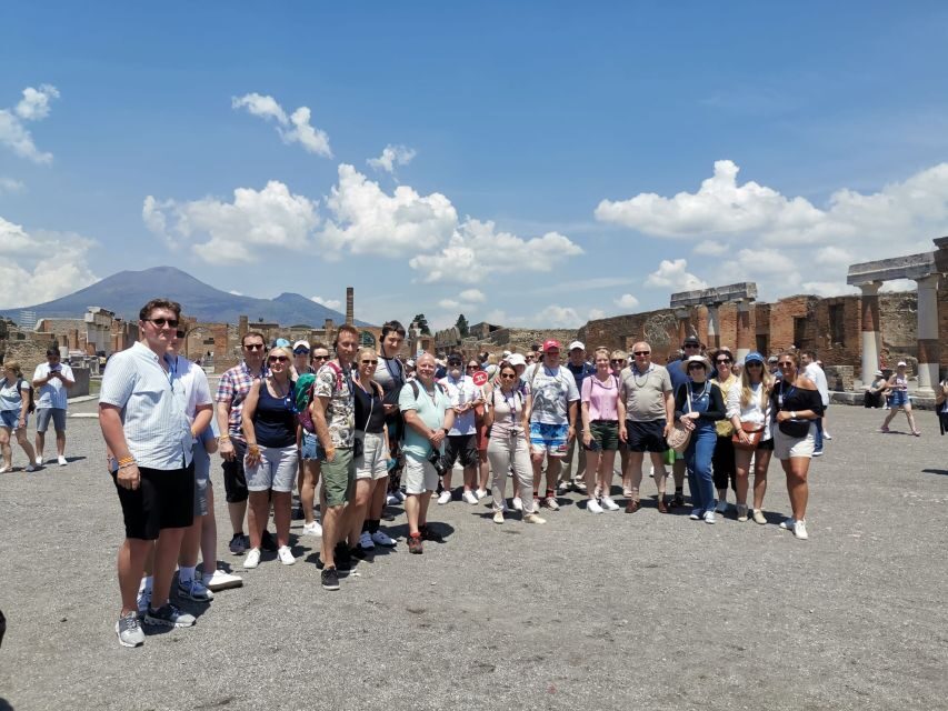 From Sorrento: Pompeii and Vesuvius Tour by Express Train - Key highlights at a glance