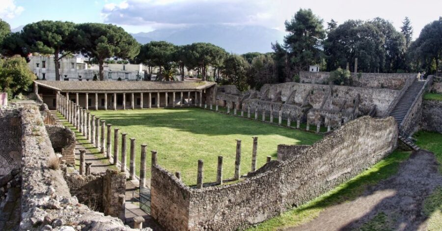 From Sorrento: Pompeii & Mt. Vesuvius Tour with Lunch & Wine - H2: Pompeii with skip-the-line tickets and Maria’s story threading the ruins