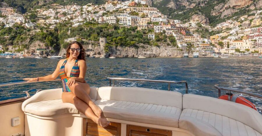 From Sorrento: Positano and Amalfi Coast Private Day Cruise - Queen Giovanna to Punta Campanella: the best way to cool off