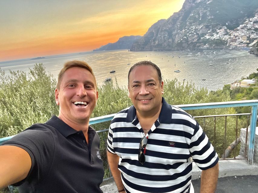 From Sorrento: Private Amalfi Coast Sunset Tour by car - Positano and Amalfi at nightfall: how to spend your time