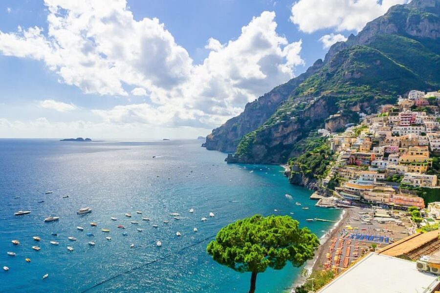 From Sorrento to Capri and Positano: Private Boat Tour - From Sorrento Marina Piccola to your first cave pass