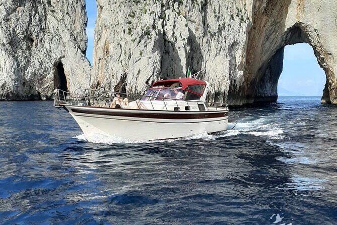 Full day in Capri with Fratelli Aprea 32 Feet - Where the Day Starts at Capri Blue Boats (Via Mulo, 72)