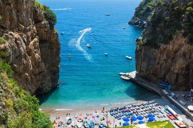 Full Day Private Boat Tour of Amalfi Coast from Sorrento - Sailing along the Amalfi Coast: towers, sea caves, and real swim time
