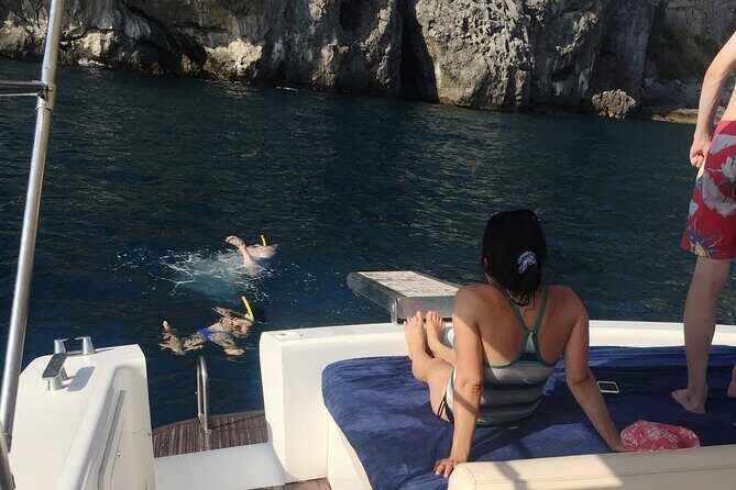 Full Day Private Boat Tour of Capri - I Faraglioni and the Turks Cave Area: The Rocks That Define Capri