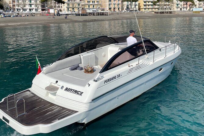 Full Day Private Boat Tour of the Amalfi Coast - Marina di Praia Beach and the Pirate Cave Swim