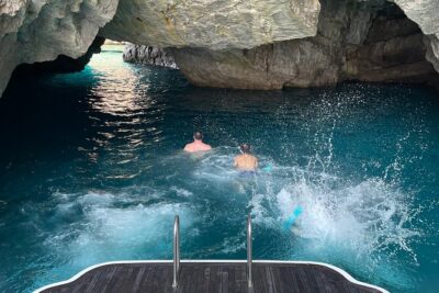 Full day private boat tour to the Island of Capri - Li Galli swim stop: the reset before Capri’s main sights