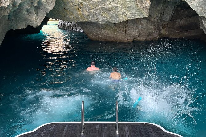 Full day private boat tour to the Island of Capri - Li Galli swim stop: the reset before Capri’s main sights