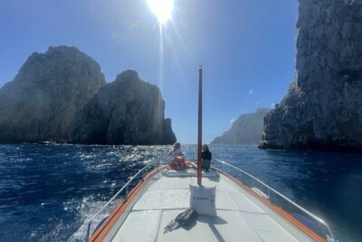 Full Day Private Guided Boat Tour of the Capri Coast - The itinerary: Faraglioni to the lighthouse in one smooth loop