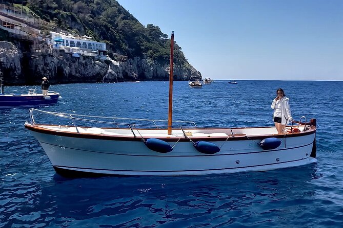Full Day Private Guided Boat Tour of the Capri Coast - Grotta Verde and White Grotta: the color stops that keep the day moving