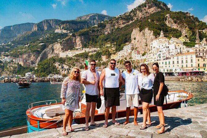 Full day Small Group Boat Tour of the Amalfi Coast from Naples - Cruising Past Praiano and the Fjord of Furore’s 30-Meter Bridge