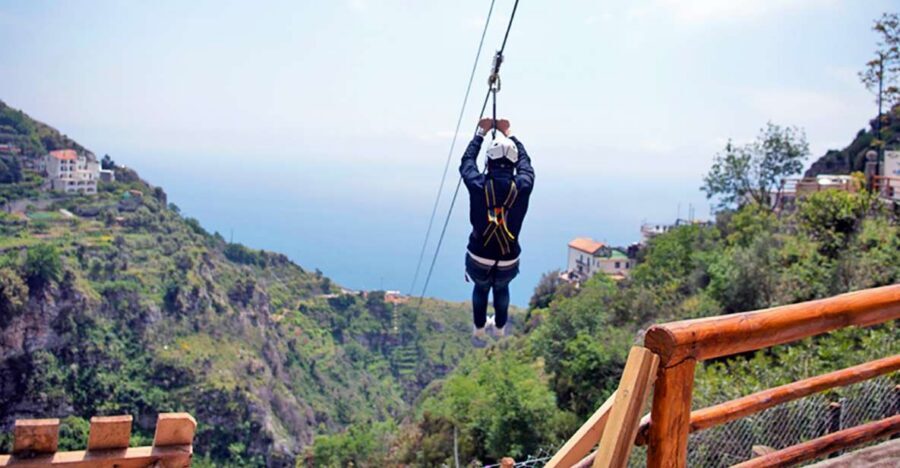 Furore: Flight of the Angel Zipline Experience - After you land: Conca dei Marini and the return plan