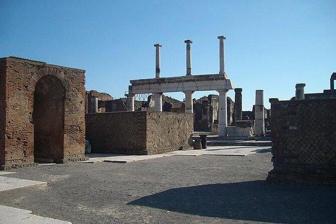 Guided Tour of Pompeii and Herculaneum with Lunch and Ticket - Stabian Baths, the Lupanar, and Teatro Grande