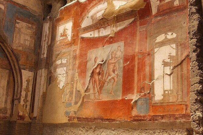 Half Day Excursion to Herculaneum from Naples with Lunch - Herculaneum at Parco Acheologico di Ercolano: Frescoes, Villas, and Headsets
