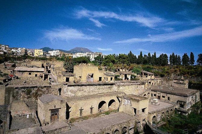 Half Day Herculaneum from Sorrento - Entering Parco Acheologico di Ercolano without the line