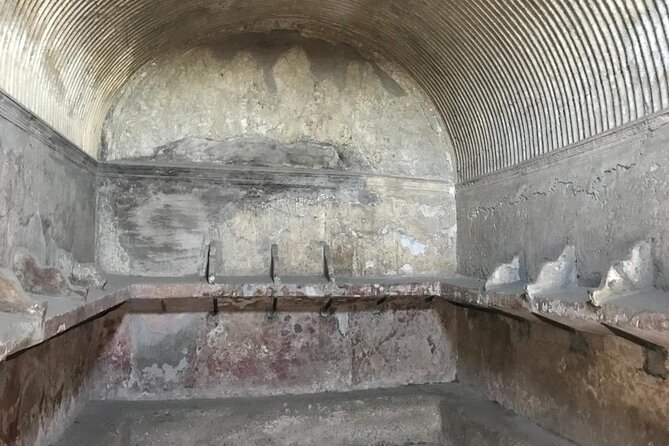 Herculaneum - Small Group Tour - The Seafront: Skeletons, the Ancient Beach, and the Preserved Wooden Boat
