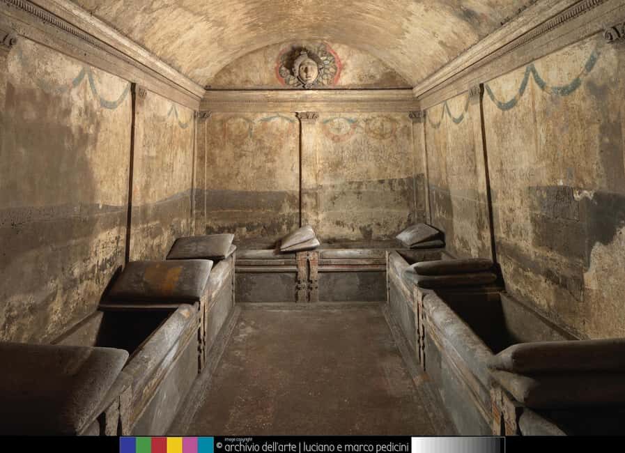 Hypogeum of the Crystallines Standard Visit - What You See Underground: Neapolis, Street-Level, and Frescoed Tombs