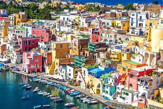 Ischia and Procida Boat Tour: Small-Group from Sorrento - Marina di Corricella and Procida bays: swim, photo, and short land time